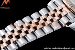 Rolex - DJ Ladies 28mm Jub Flt 904L RG/SS Green/Dia GMF A2671