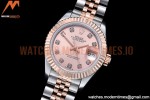 Rolex - DJ Ladies 28mm Jub Flt 904L RG/SS RG/Dia GMF A2671