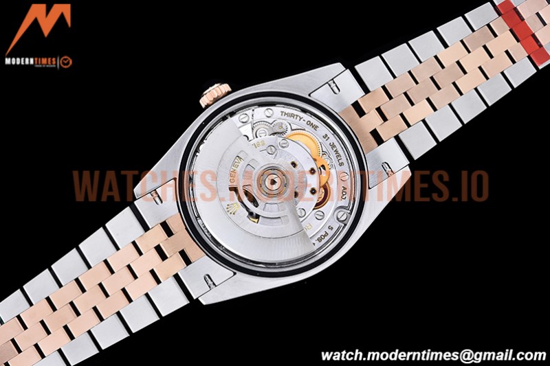 Rolex - DJ 36mm Jub Flt 904L RG/SS RG/Rm VSF VS3235