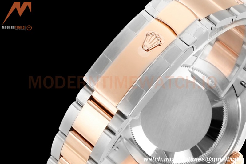 Rolex - DJ2 41mm 126331 Oys Flt 316L RG/SS P-Gold/Stk A+F VR3235