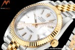 Rolex - DJ2 41mm 126333 Jub Flt 316L YG/SS Wht/Stk A+F VR3235