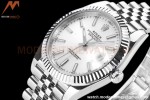 Rolex - DJ2 41mm 126334 Jub Flt 316L SS/SS Silv/Stk A+F VR3235