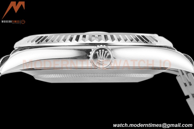 Rolex - DJ2 41mm 126334 Jub Flt 316L SS/SS Silv/Stk A+F VR3235