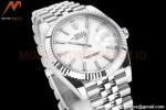 Rolex - DJ2 41mm 126334 Jub Flt 316L SS/SS White/Stk A+F VR3235