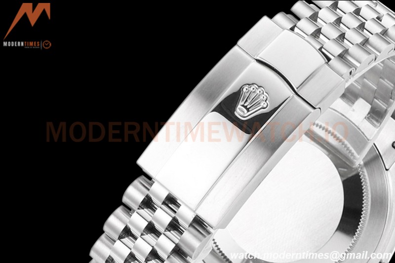 Rolex - DJ2 41mm 126334 Jub Flt 316L SS/SS White/Stk A+F VR3235