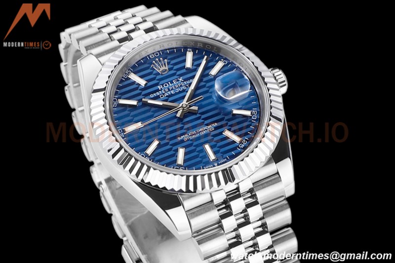 Rolex - DJ2 41mm 126334 Oys Flt 316L YG/SS Blue/Dia A+F VR3235
