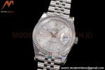Rolex - DJ2 41mm 126334 Jub Flt 904L SS/SS Silv/Stk ARF VR3235
