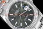 Rolex - Datejust 126234 36mm Oys Flt 904L SS/SS P-Green/Stk VSF VS3235