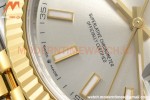 Rolex - Datejust 126333 41mm Jub Flt 904L YG/SS Silv/Stk VSF VS3235