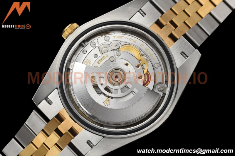 Rolex - Datejust 126333 41mm Jub Flt 904L YG/SS Wht/Stk VSF VS3235