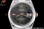 Rolex - Datejust 36mm 126200 Wimbledon Oys Smt 904L SS/SS Grey/Rmn VSF VS3235