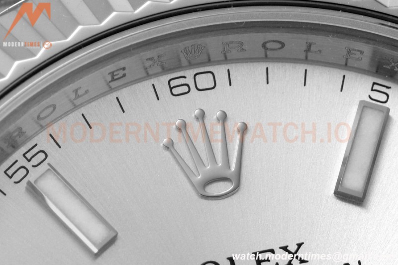 Rolex - Datejust 126334 41mm Jub Flt 904L SS/SS Silv/Stk VSF VS3235
