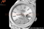Rolex - Datejust 126334 41mm Jub Flt 904L SS/SS Silv/Stk VSF VS3235