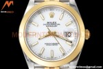 Rolex - Datejust 126303 41mm Jub Smt 904L YG/SS Wht/Stk VSF VS3235