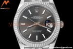 Rolex - Datejust 126334 41mm Jub Flt 904L SS/SS Grey/Stk VSF VS3235