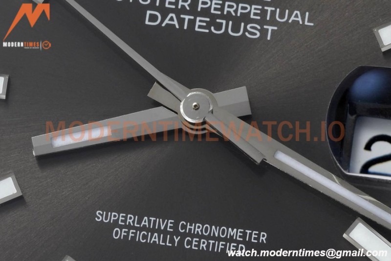 Rolex - Datejust 126334 41mm Jub Flt 904L SS/SS Grey/Stk VSF VS3235
