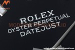 Rolex - Datejust 126300 41mm Jub Smt 904L SS/SS Blk/Stk VSF VS3235
