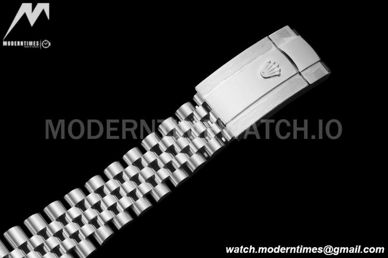 Rolex - Datejust 126300 41mm Jub Smt 904L SS/SS Blk/Stk VSF VS3235