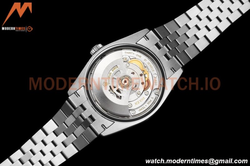 Rolex - Datejust 126234 36mm Jub Flt 904L SS/SS Black/Stk VSF VS3235