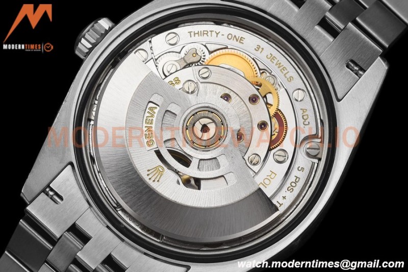 Rolex - Datejust 126234 36mm Jub Flt 904L SS/SS Black/Stk VSF VS3235