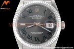 Rolex - Datejust 126234 36mm Wimbledon Jub Flt 904L SS/SS Grey/Rmn VSF VS3235
