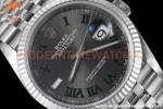 Rolex - Datejust 126234 36mm Wimbledon Jub Flt 904L SS/SS Grey/Rmn VSF VS3235