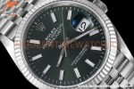 Rolex - Datejust 126234 36mm Jub Flt 904L SS/SS Grn/Stk VSF VS3235