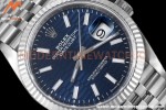 Rolex - Datejust 126234 36mm Jub Flt 904L SS/SS F-Blu/Stk VSF VS3235