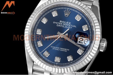 Rolex - Datejust 126234 36mm Jub Flt 904L SS/SS Blu/Dia VSF VS3235