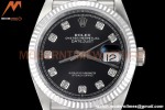 Rolex - Datejust 126234 36mm Jub Flt 904L SS/SS Blk/Dia VSF VS3235