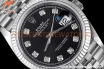 Rolex - Datejust 126234 36mm Jub Flt 904L SS/SS Blk/Dia VSF VS3235