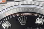 Rolex - Datejust 126234 36mm Jub Flt 904L SS/SS Blk/Dia VSF VS3235