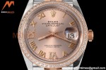 Rolex - Datejust 126281 36mm Jub Diamond 904L RG/Dia RG/Rmn VSF VS3235
