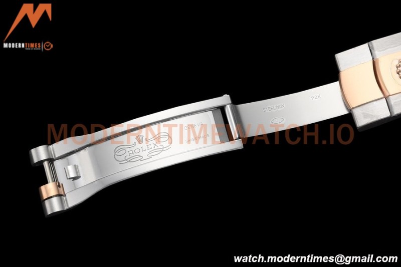 Rolex - Datejust 126281 36mm Jub Diamond 904L RG/Dia F-Silv/Dia VSF VS3235