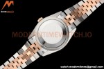 Rolex - Datejust 126281 36mm Jub Diamond 904L RG/Dia F-Silv/Dia VSF VS3235