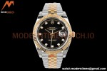 Rolex - DJ2 41mm 126333 Jub Flt Gold Wrapped 904L YG/SS Black/Dia EWF A3235