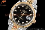 Rolex - DJ2 41mm 126333 Jub Flt Gold Wrapped 904L YG/SS Black/Dia EWF A3235