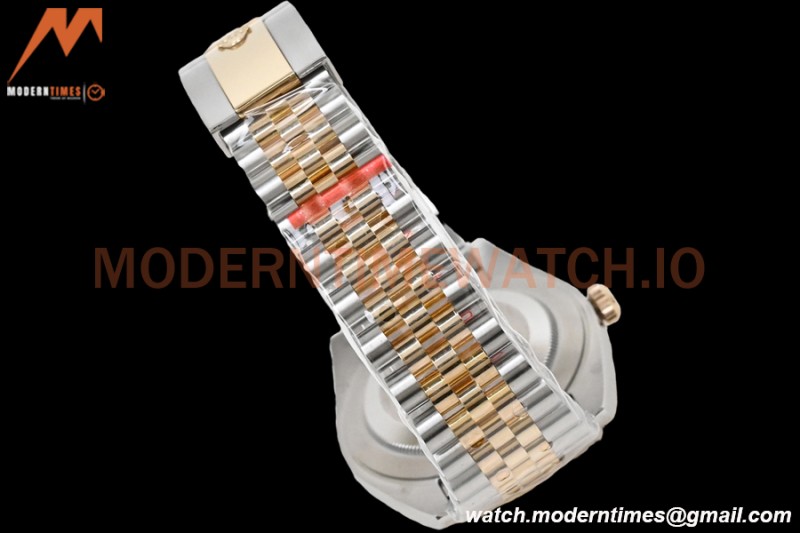 Rolex - DJ2 41mm 126333 Jub Flt Gold Wrapped 904L YG/SS Black/Dia EWF A3235