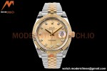 Rolex - DJ2 41mm 126333 Jub Flt Gold Wrapped 904L YG/SS Gold/Dia EWF A3235