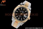 Rolex - DJ2 41mm 126333 Jub Flt Gold Wrapped 904L YG/SS Blk/Stk EWF A3235