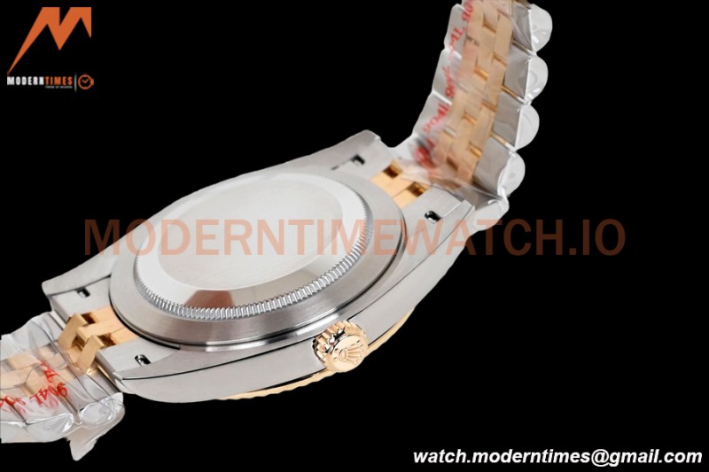 Rolex - DJ2 41mm 126333 Jub Flt Gold Wrapped 904L YG/SS Blk/Stk EWF A3235