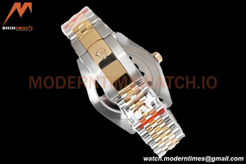 Rolex - DJ2 41mm 126333 Jub Flt Gold Wrapped 904L YG/SS Blk/Stk EWF A3235