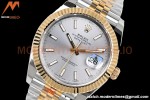 Rolex - DJ2 41mm 126333 Jub Flt Gold Wrapped 904L YG/SS Silv/Stk EWF A3235