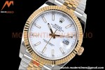 Rolex - DJ2 41mm 126333 Jub Flt Gold Wrapped 904L YG/SS Wht/Stk EWF A3235