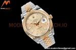 Rolex - DJ2 41mm 126333 Jub Flt Gold Wrapped 904L YG/SS F-Gold/Stk EWF A3235