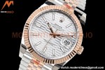 Rolex - DJ2 41mm 126331 Jub Flt RG Wrapped 904L YG/SS F-Silv/Stk EWF A3235