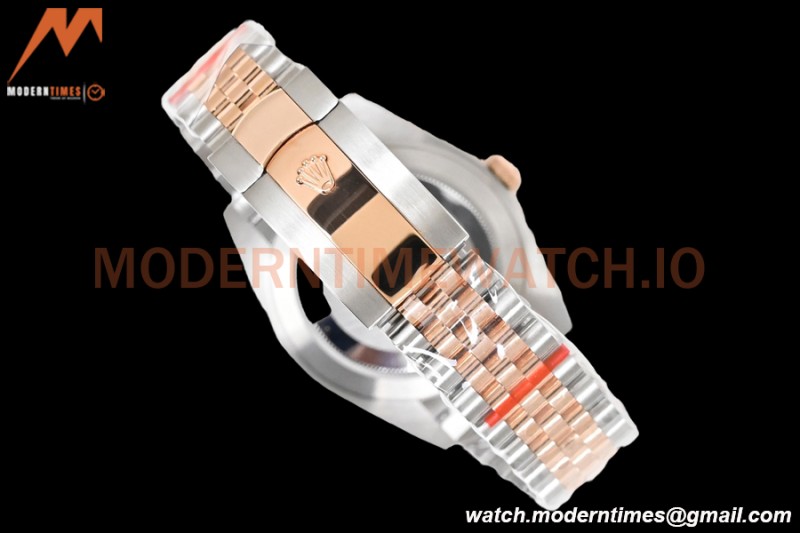 Rolex - DJ2 41mm 126331 Jub Flt RG Wrapped 904L RG/SS F-Grey/Stk EWF A3235