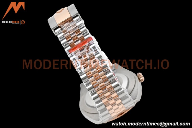 Rolex - DJ2 41mm 126331 Jub Flt RG Wrapped 904L RG/SS F-Grey/Stk EWF A3235