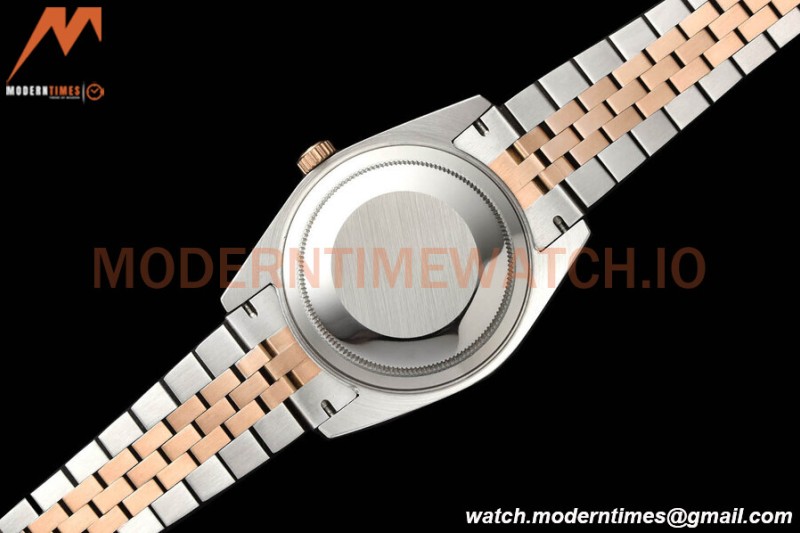 Rolex - Datejust 126331 41mm Jub Flt RG/SS Brown/Stk GDF MY8215