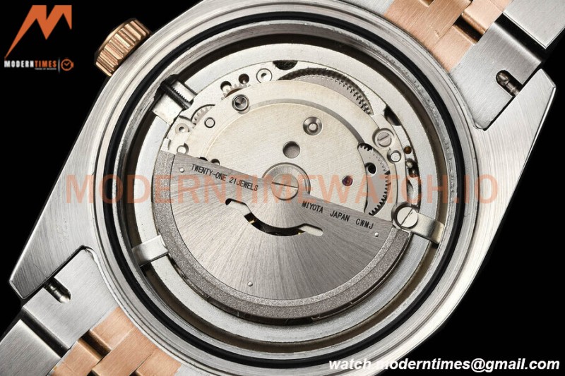 Rolex - Datejust 126331 41mm Jub Flt RG/SS Brown/Stk GDF MY8215